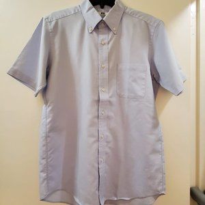 USED Men Cotton Polyester Short-Sleeve Shirt